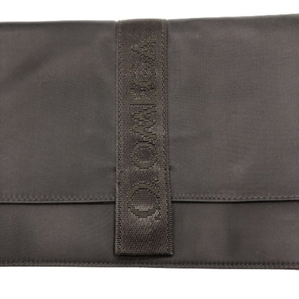 Omega Womens Clutch Magnetic Closure Brown 7x10
